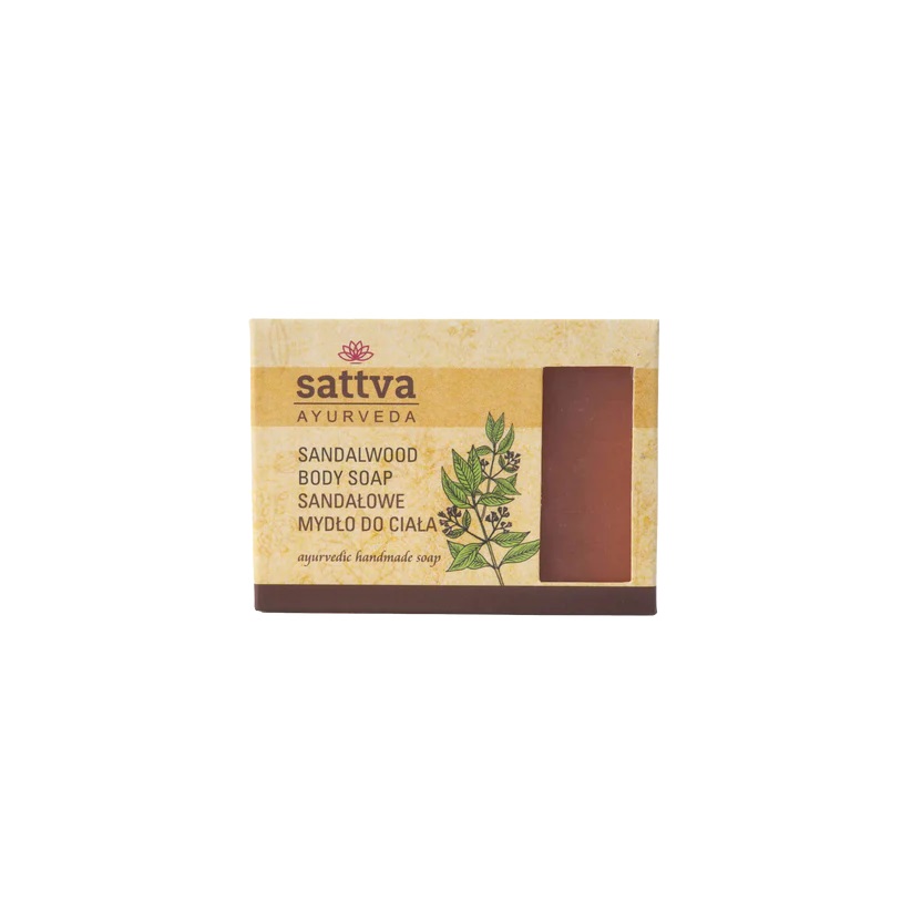 Săpun de corp Sattva cu ulei de lemn de santal 125g