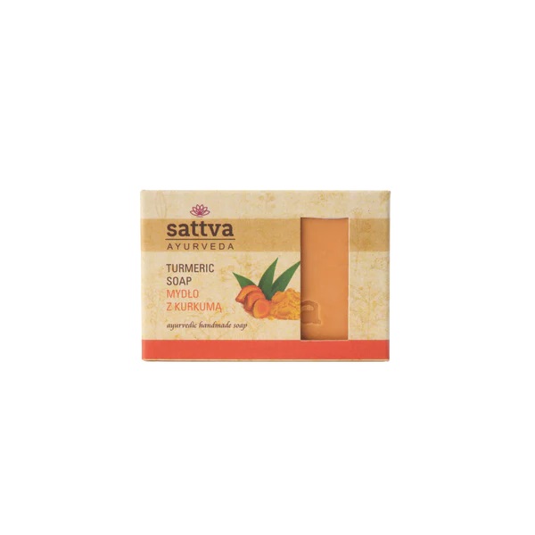 Săpun de corp Sattva cu turmeric 125g