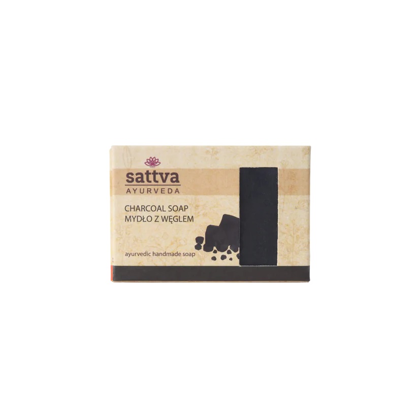 Sattva Activated Charcoal săpun de corp 125g