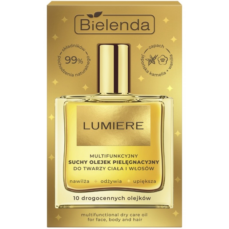 Bielenda Lumiere Ulei multifuncțional pentru îngrijirea pielii uscate 50ml