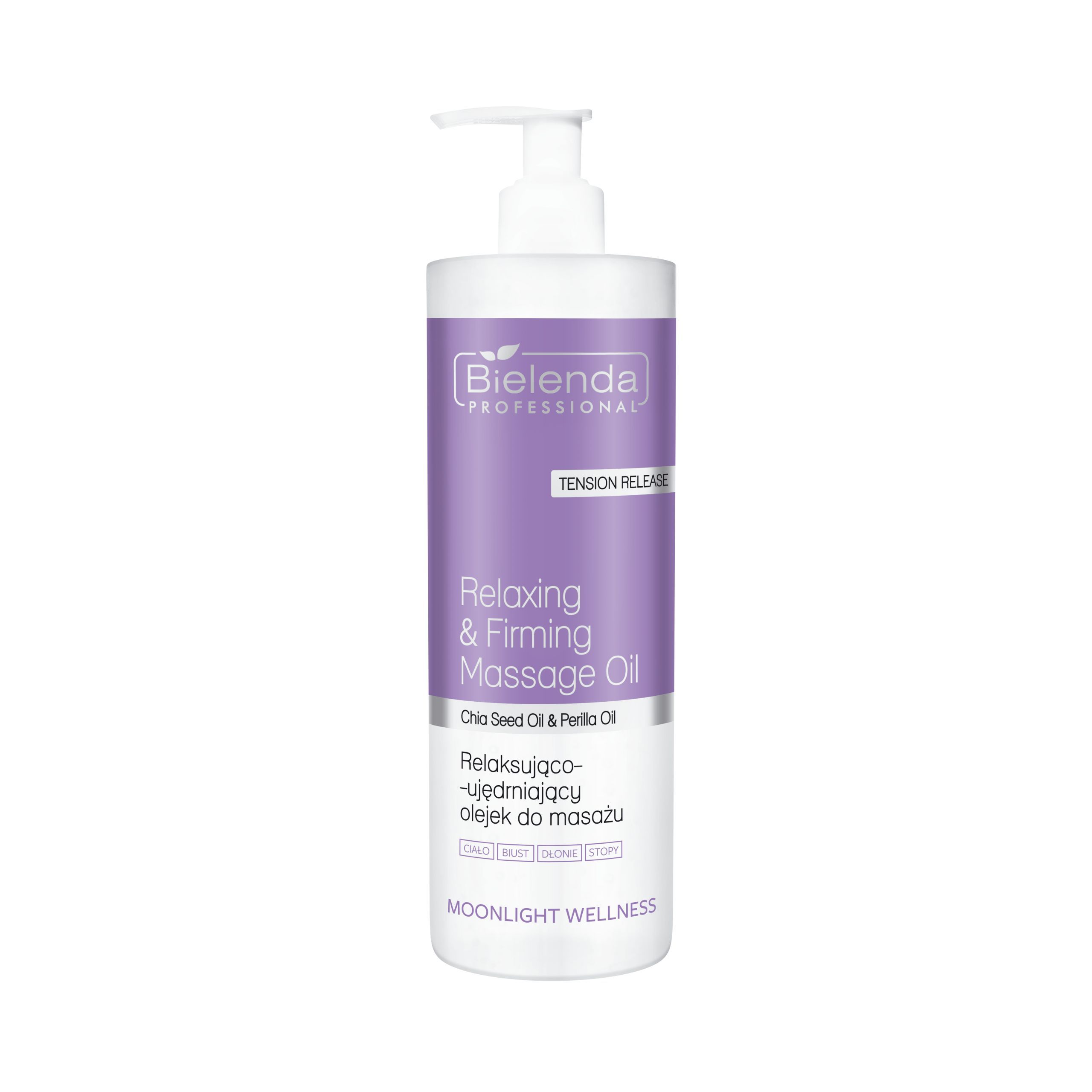 Bielenda Professional Moonlight Wellness Ulei de masaj relaxant și ferm 500ml