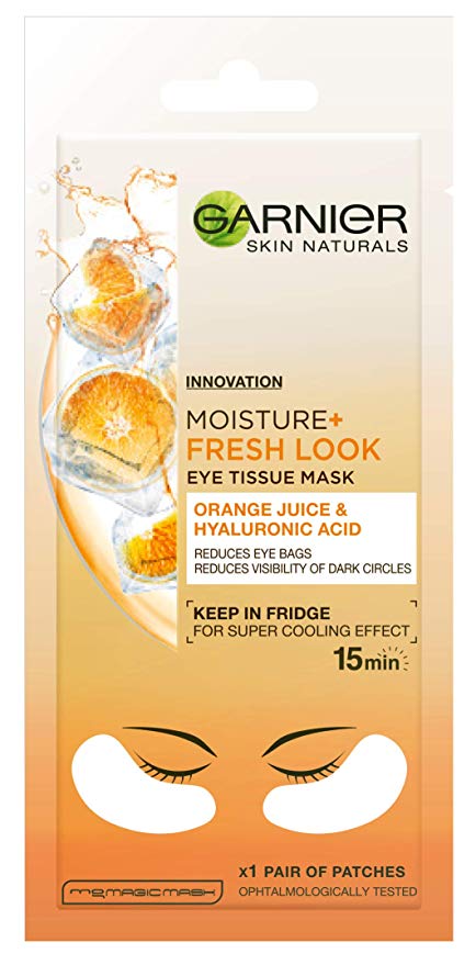 Garnier Skin Naturals Eye Pads Orange Juice