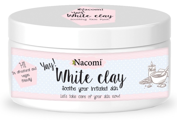 Nacomi White Kaolin Facial Clay 50g