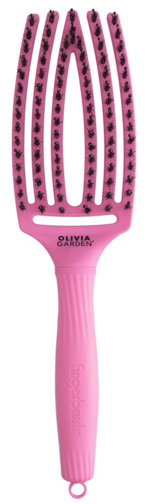 Olivia Garden Periuță pentru degete Dolce Vita Roz Granita Perie de păr