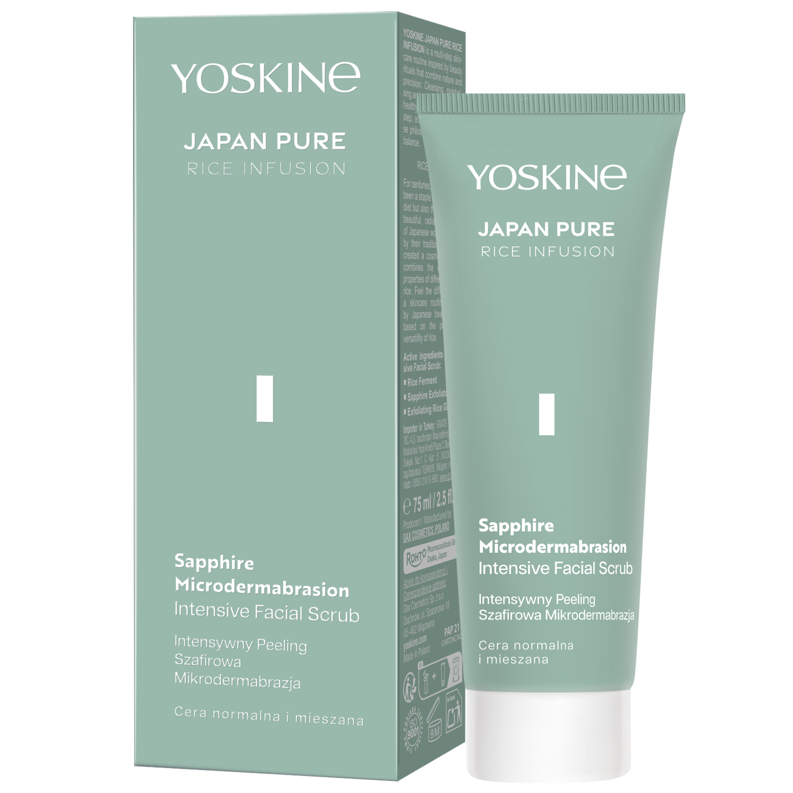 YOSKINE Japan Pure Intensive Peeling Sapphire Microdermabraziune 75ml