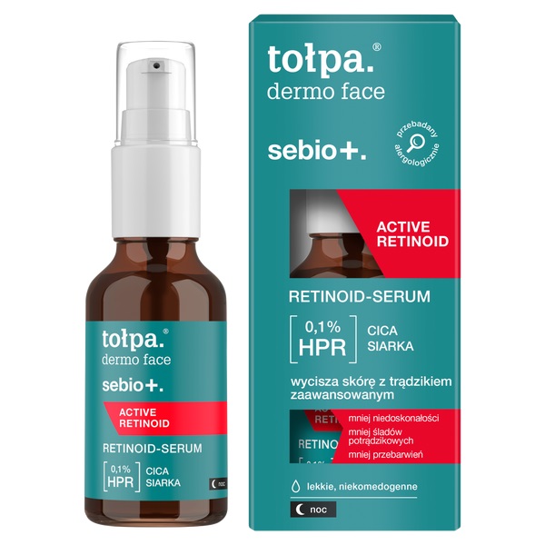 Tolpa Sebio+. Retinoid-Serum de noapte pentru față 30ml