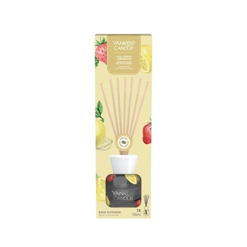 Yankee Candle Pałeczki Zapachowe Iced Berry Lemonade 100ml
