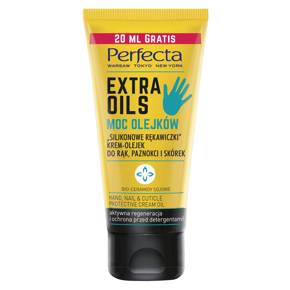 Perfecta Extra Oils Moc Oils Cremă-ulei pentru mâini, unghii și cuticule 80ml