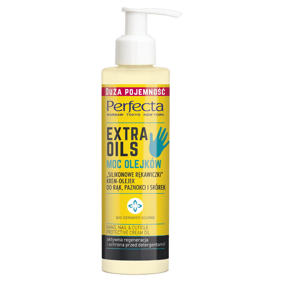 Perfecta Extra Oils Moc Oils Cremă pentru mâini, unghii și cuticule 195ml