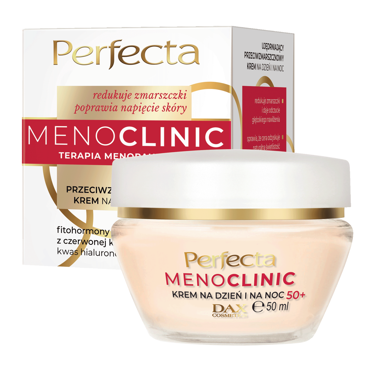 Perfecta MenoClinic Firming Anti-Wrinkle Face Cream 50+ 50ml