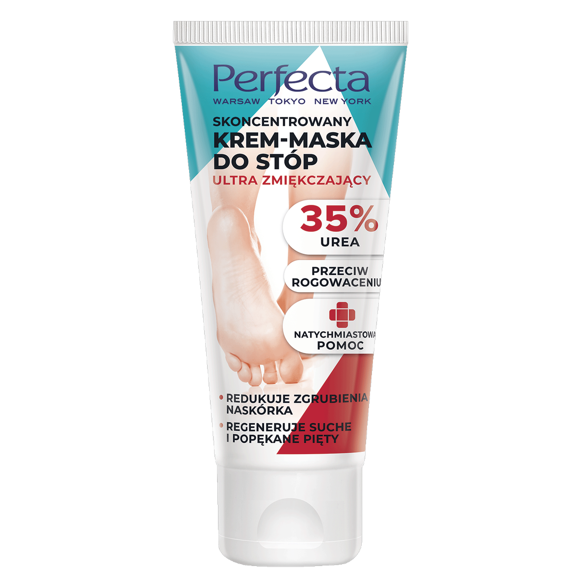 Perfecta Farmacie Crema concentrată pentru picioare - Mască 35% Uree 80ml