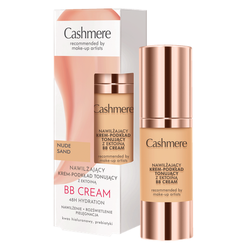 Cremă de tonifiere hidratantă Cashmere cu Ektoin Nude Sand 30ml