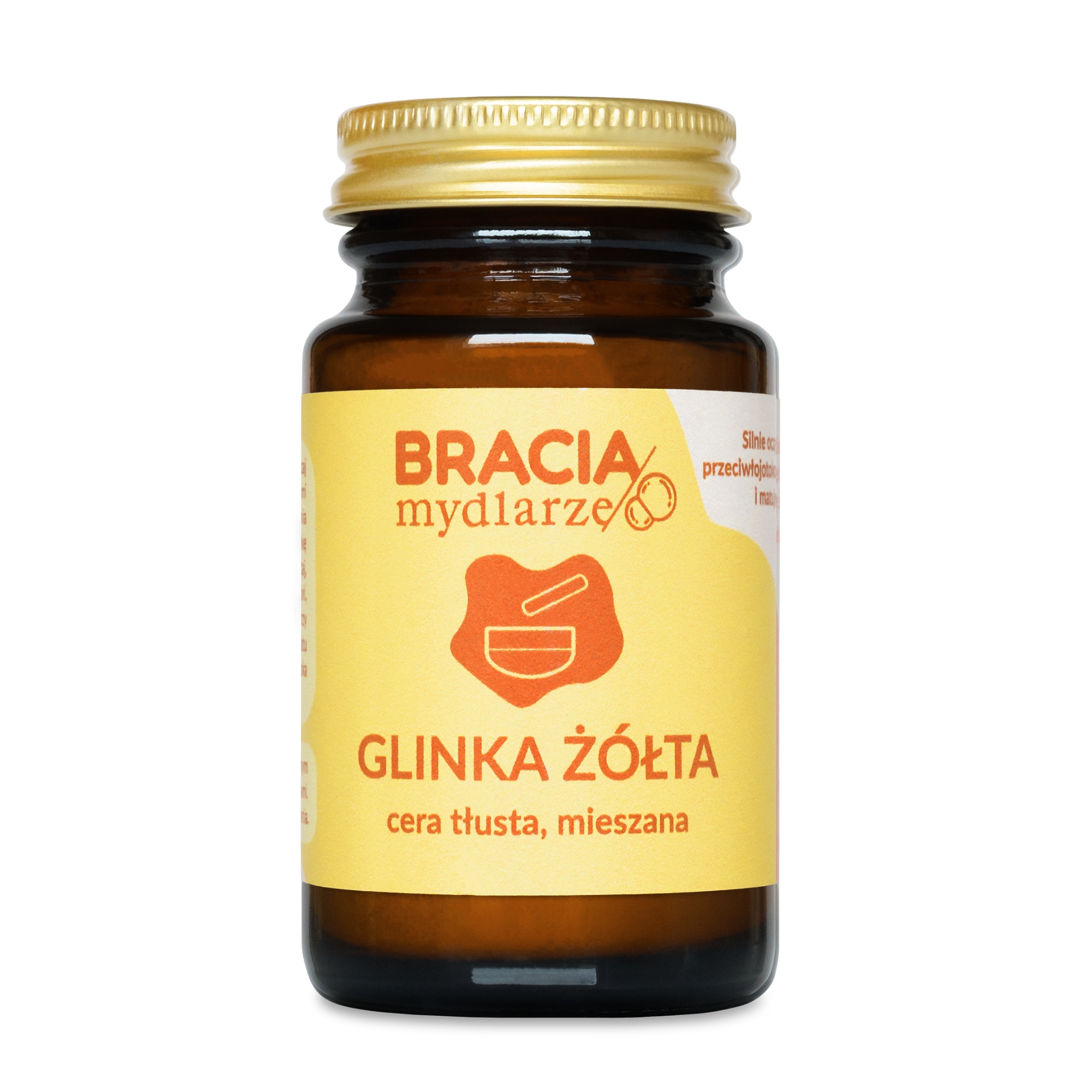 Soap Brothers Yellow Clay pentru piele grasă și mixtă 75ml