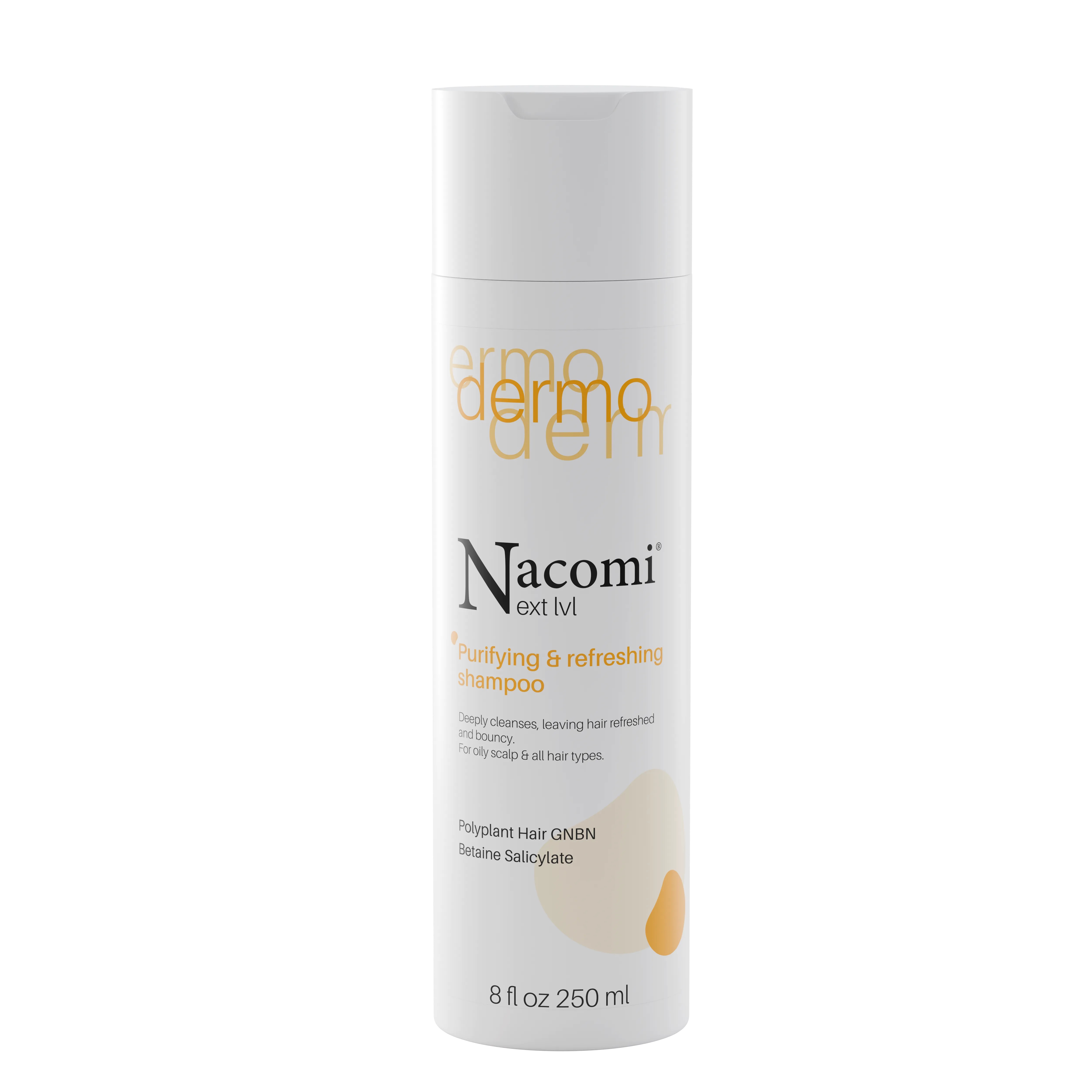 Nacomi Next Lvl Șampon de curățare și împrospătare a părului 250ml