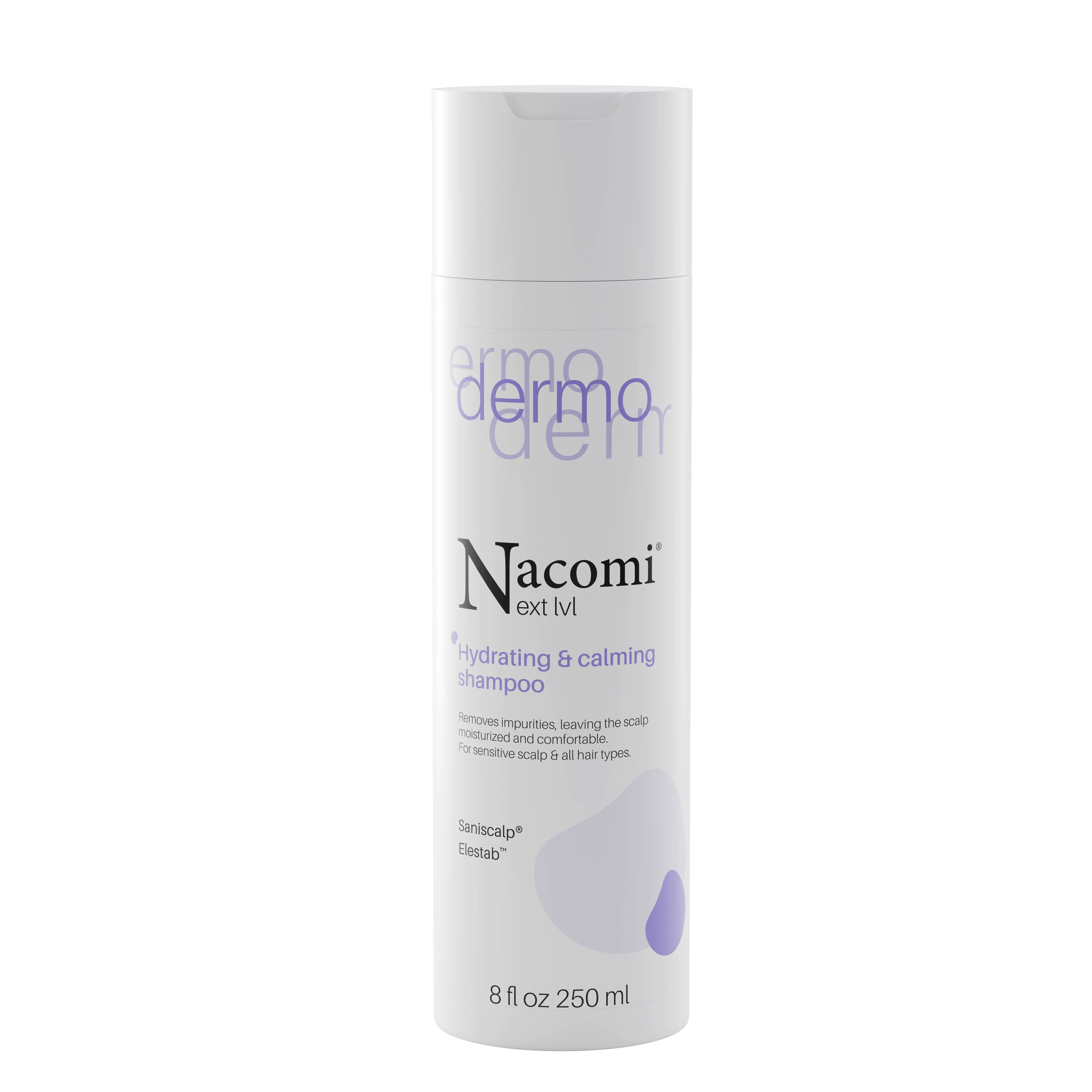 Nacomi Next Lvl Șampon de păr hidratant și calmant 250ml