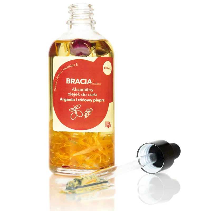 Soap Brothers Velvet Body Oil Argania și piper roz 100ml