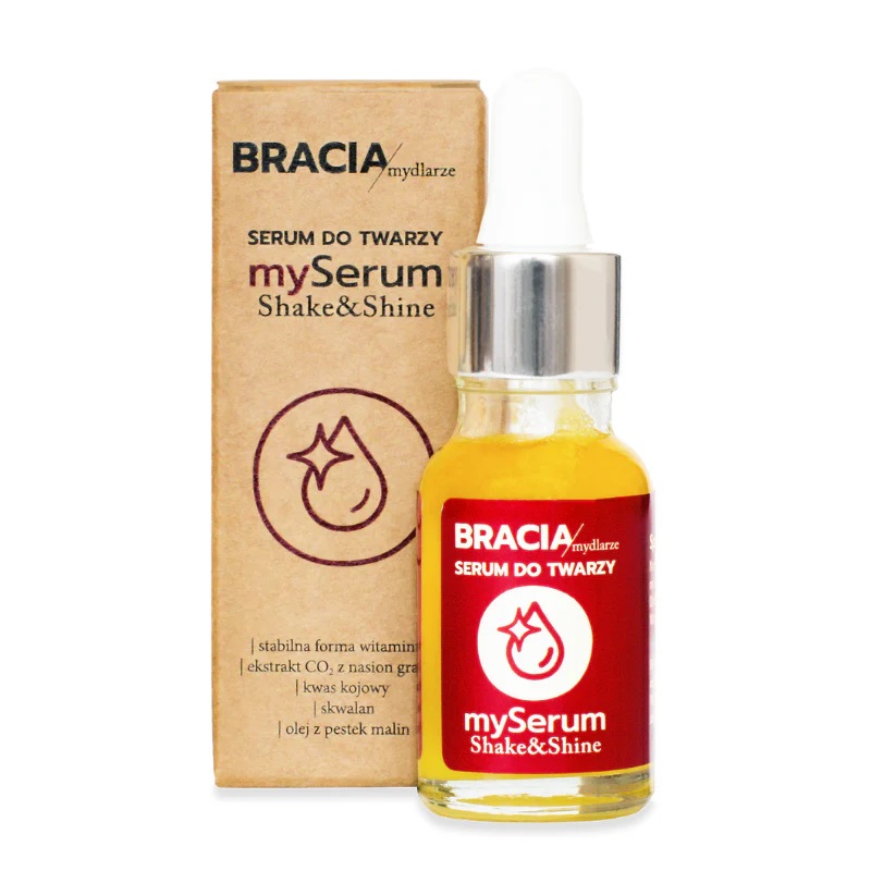 Soap Brothers MySerum Shake&Shine Ser facial cu vitamina C 15ml