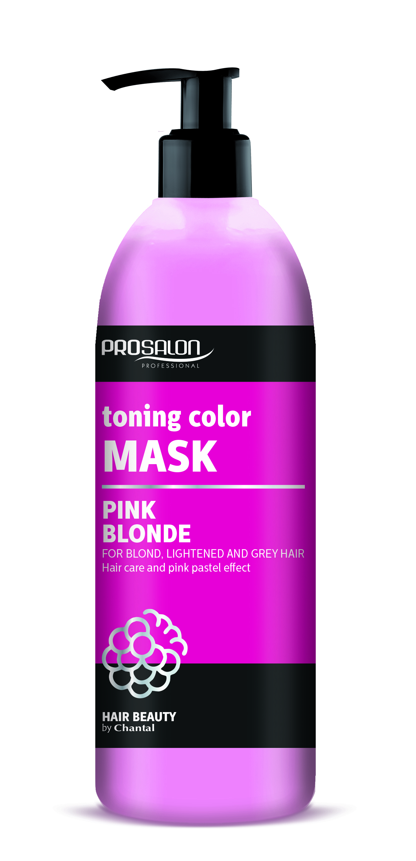 Prosalon Mască de tonifiere a culorii blond roz 500g