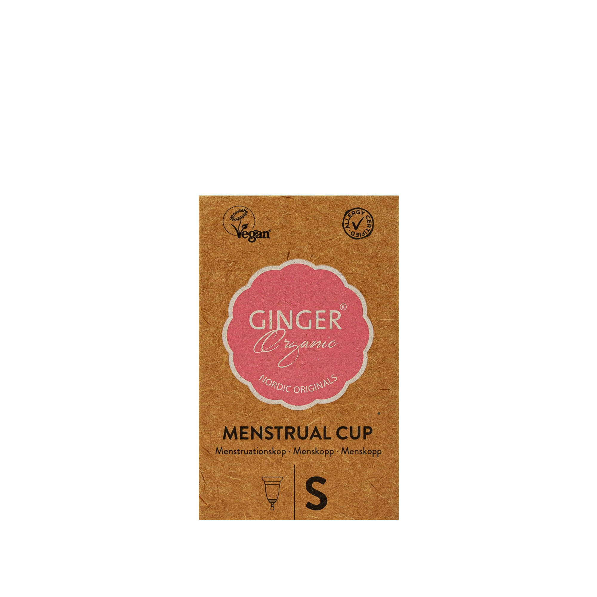 Cupa menstruală organică Ginger S