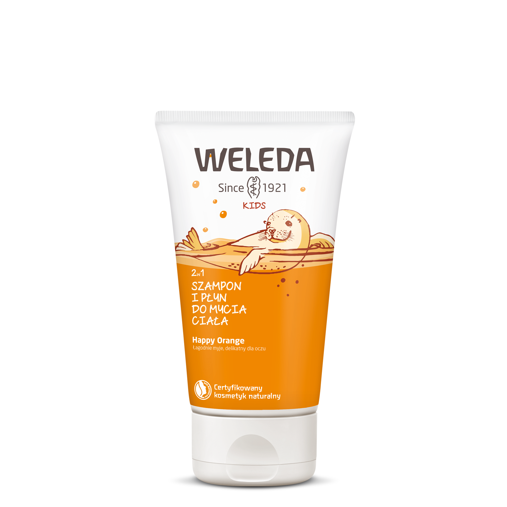 Weleda Kids 2in1 Șampon și spălare de corp Happy Orange 150ml