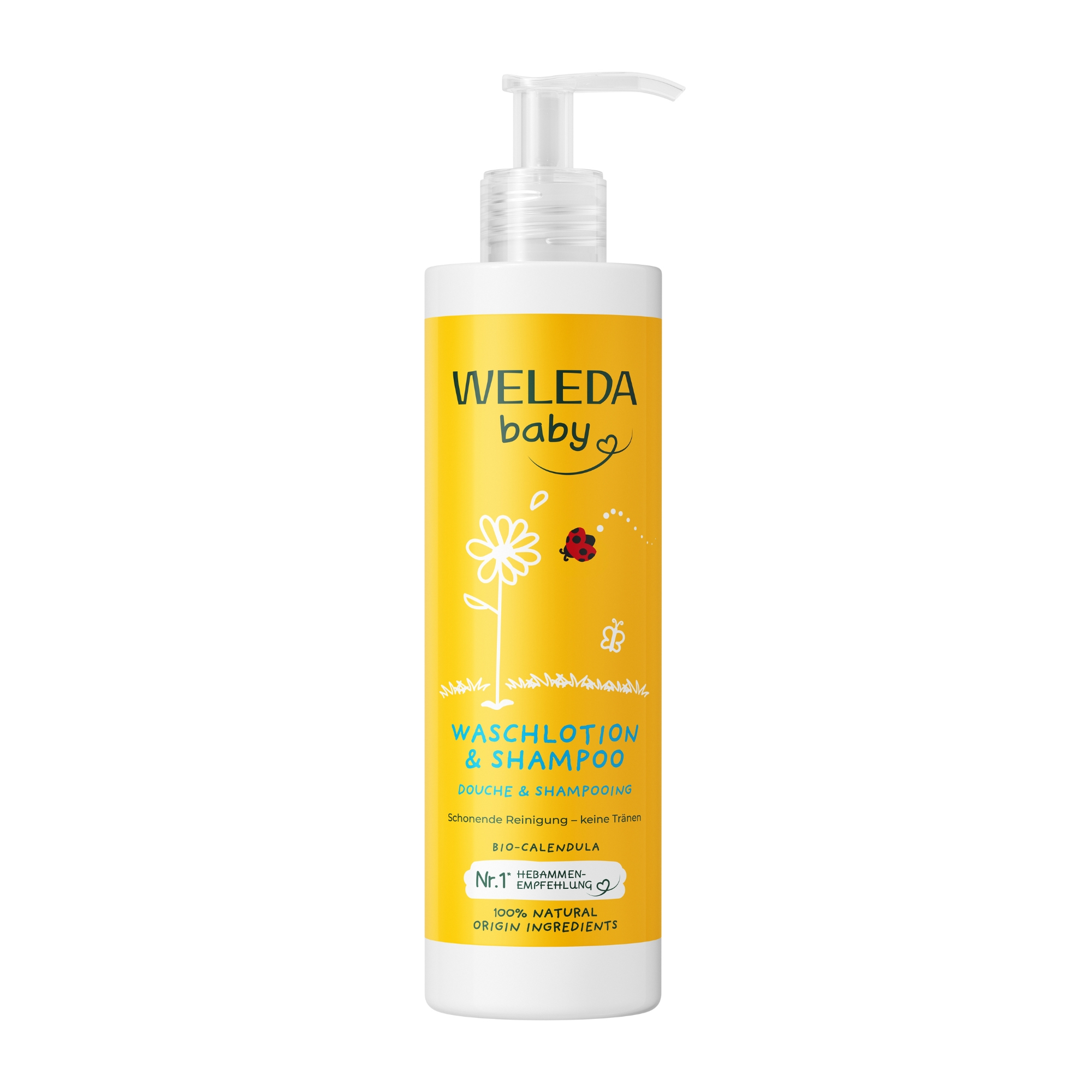 Weleda Baby Șampon și spălare de corp cu Calendula 400ml