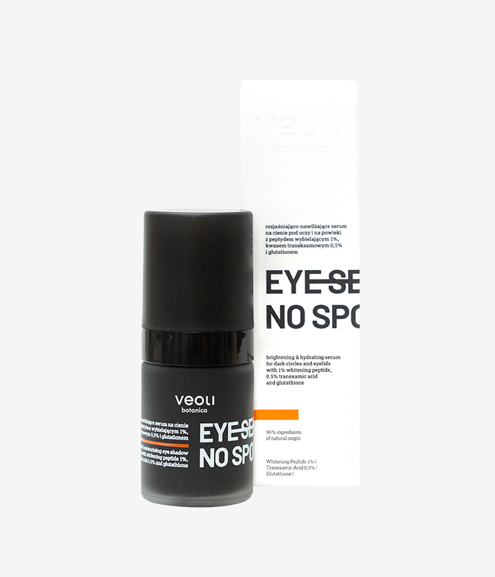 Veoli Botanica Eye See No Spots Umbre de ochi și ser pentru pleoape iluminator și hidratant 15ml