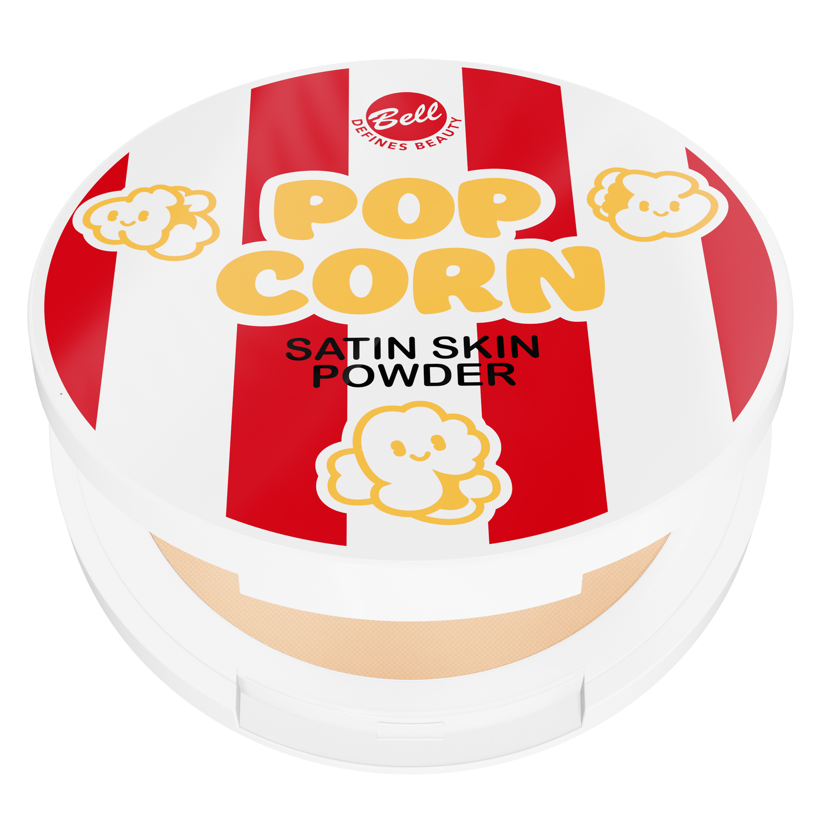 Pudră de față presată Bell Popcorn Satin 01 Velvet Vision