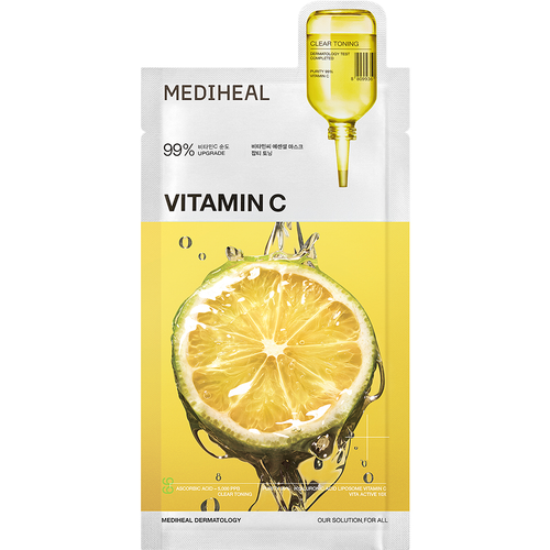 Mediheal Brightening hidratant Vitamina C Sheet Mask