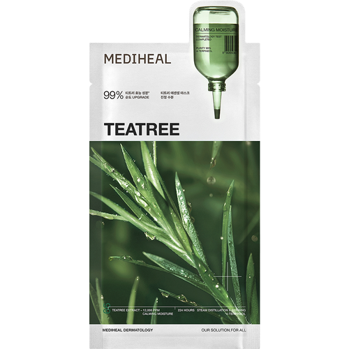 Mediheal Mască hidratantă liniștitoare cu ulei de arbore de ceai