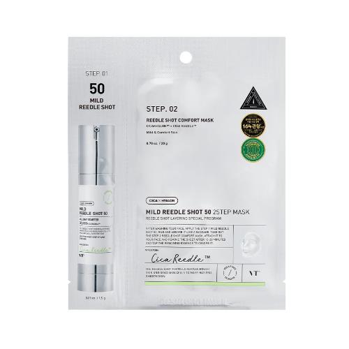 VT Cosmetics Mild Reedle Shot 50 Mască de față în 2 pași