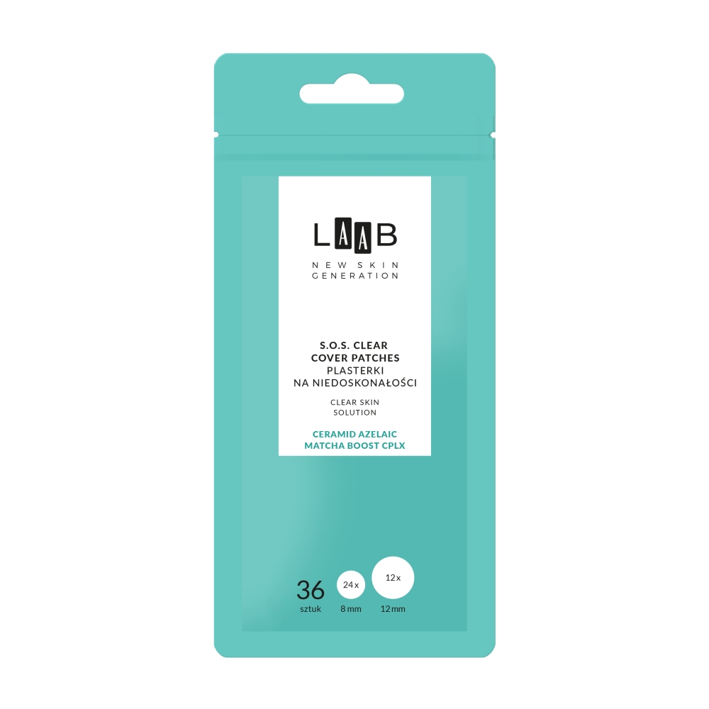 AA LAAB S.O.S. Clear Cover Patch-uri pentru imperfecțiuni 36 bucăți
