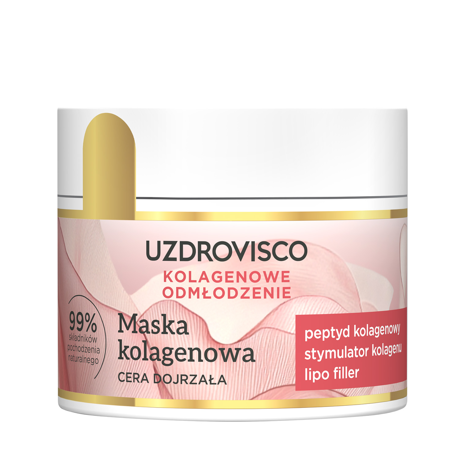 Mască de colagen Uzdrovisco 40ml