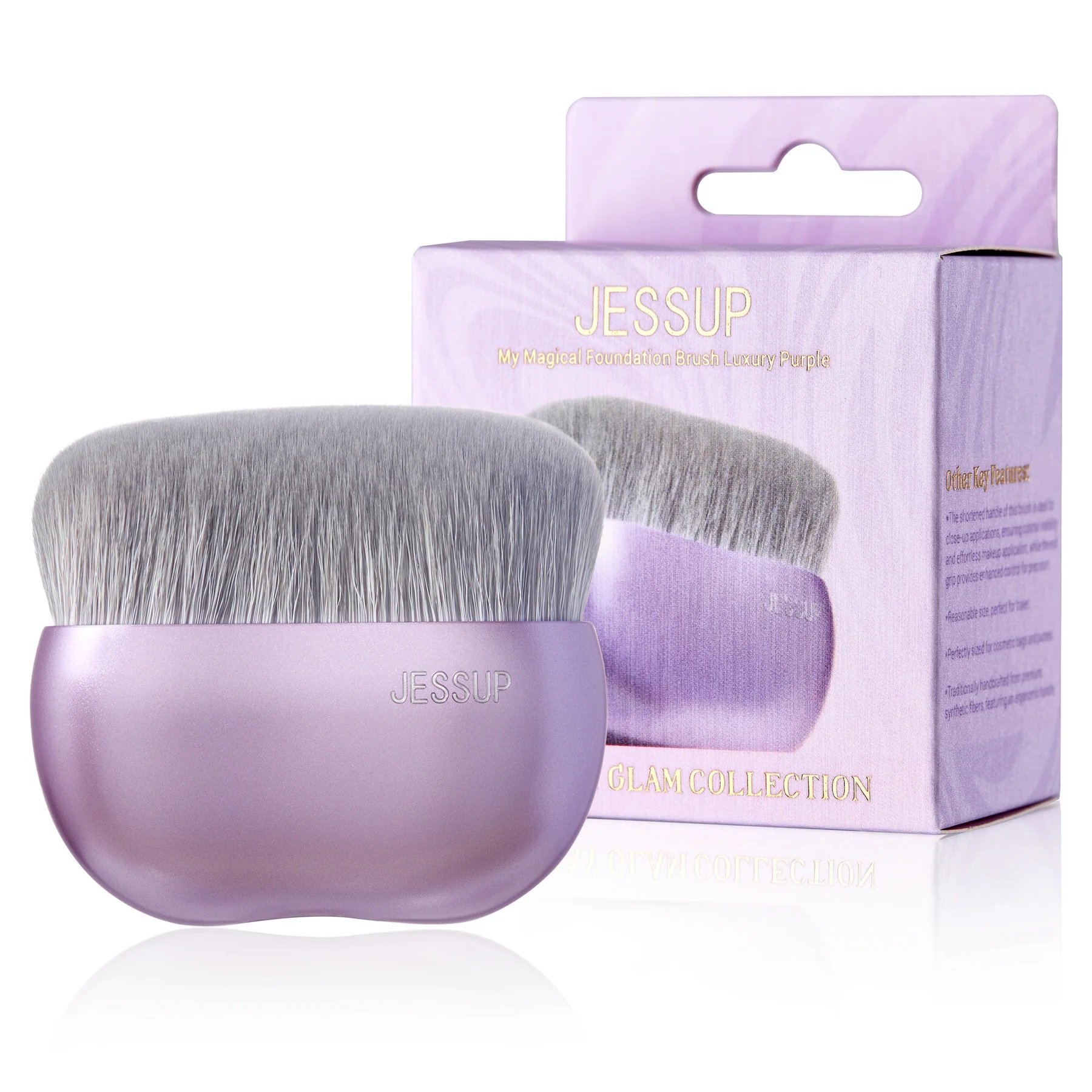 Jessup Everyday Glam Collection Pensulă de machiaj multifuncțională SF003
