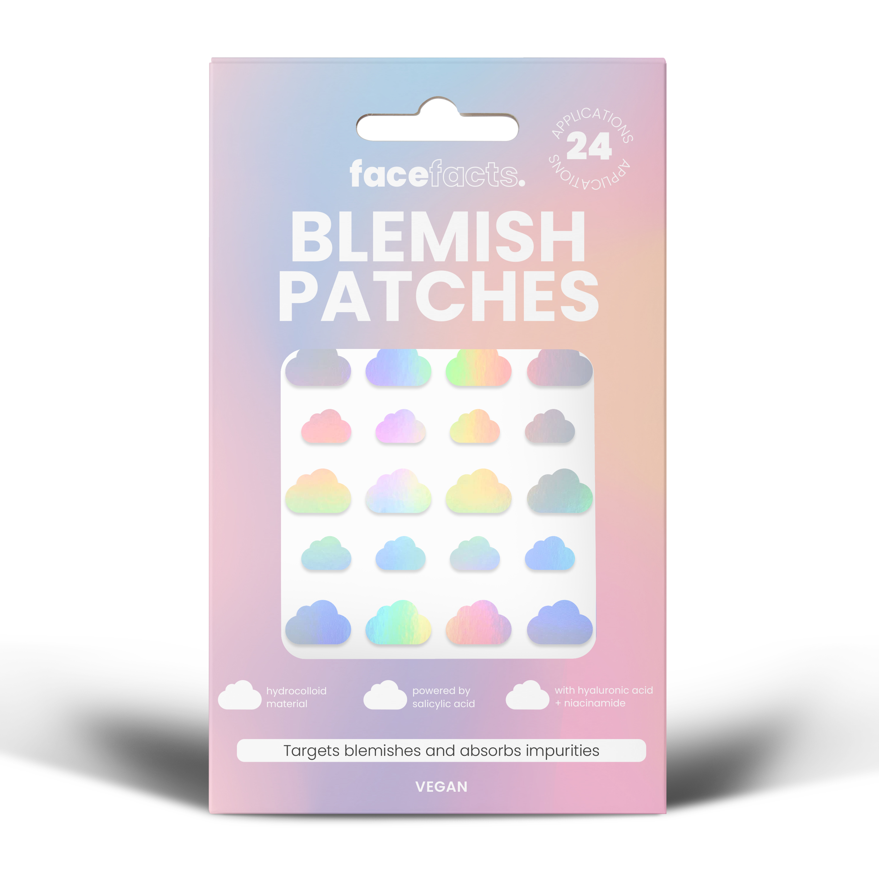 Față fapte imperfecțiune patch-uri holografice nori