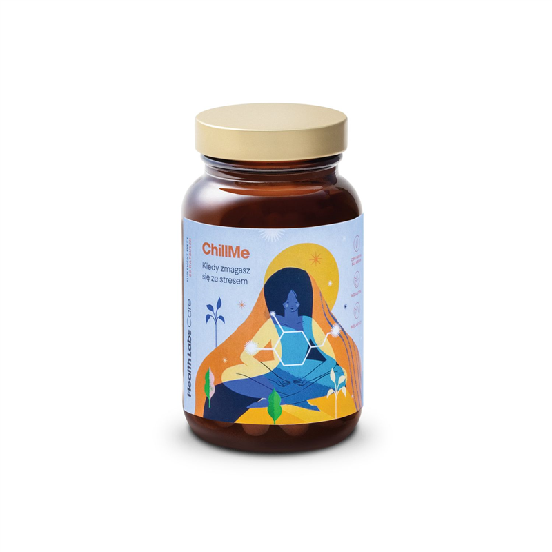 Health Labs Care ChillMe Supliment Nutrițional pentru Stres 60 Capsule