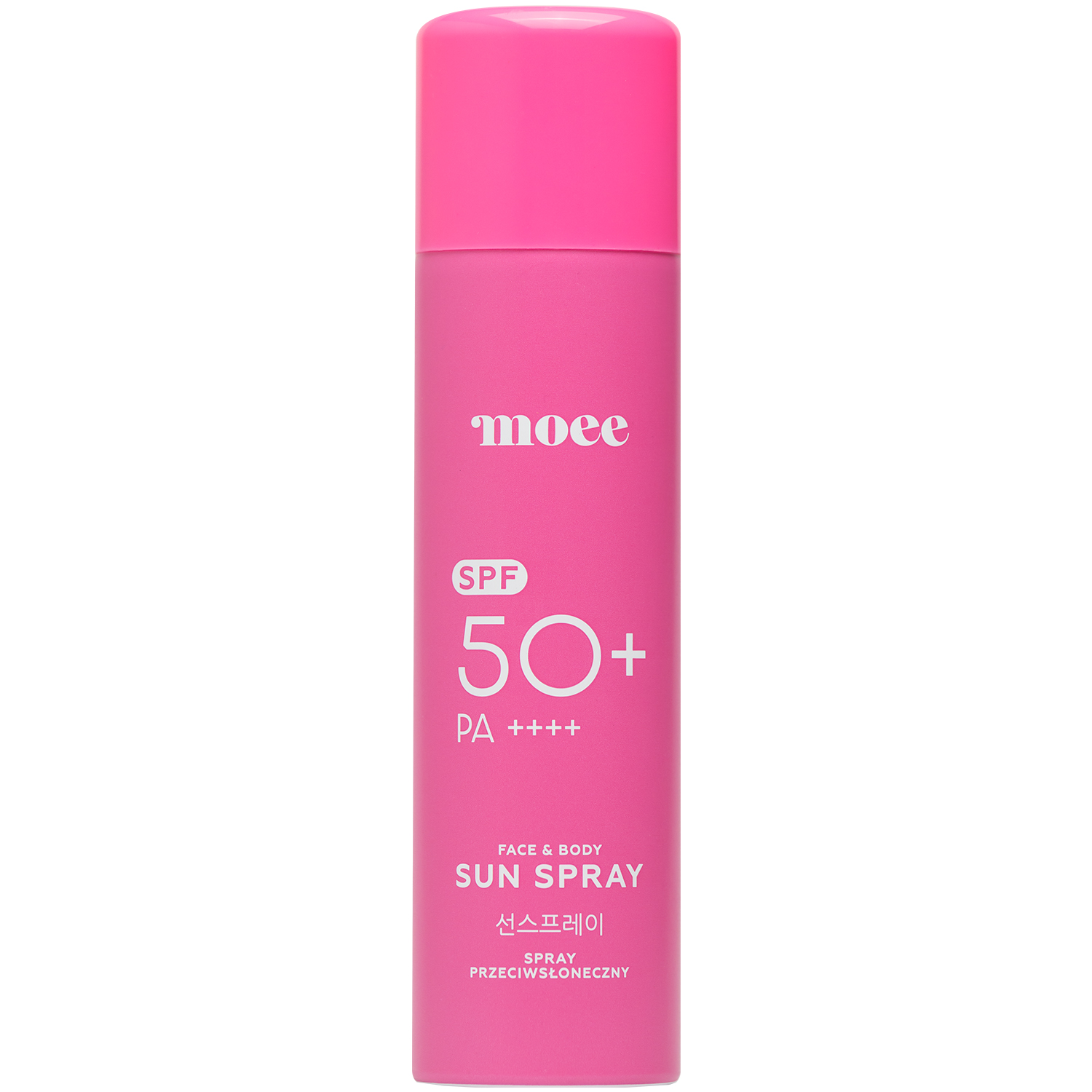 Spray de protecție solară Moee SPF50+ PA++++ 100ml