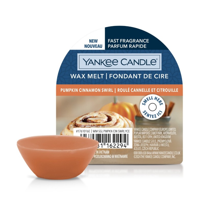 Yankee Candle Dovleac Scorțișoară Swirl Ceară
