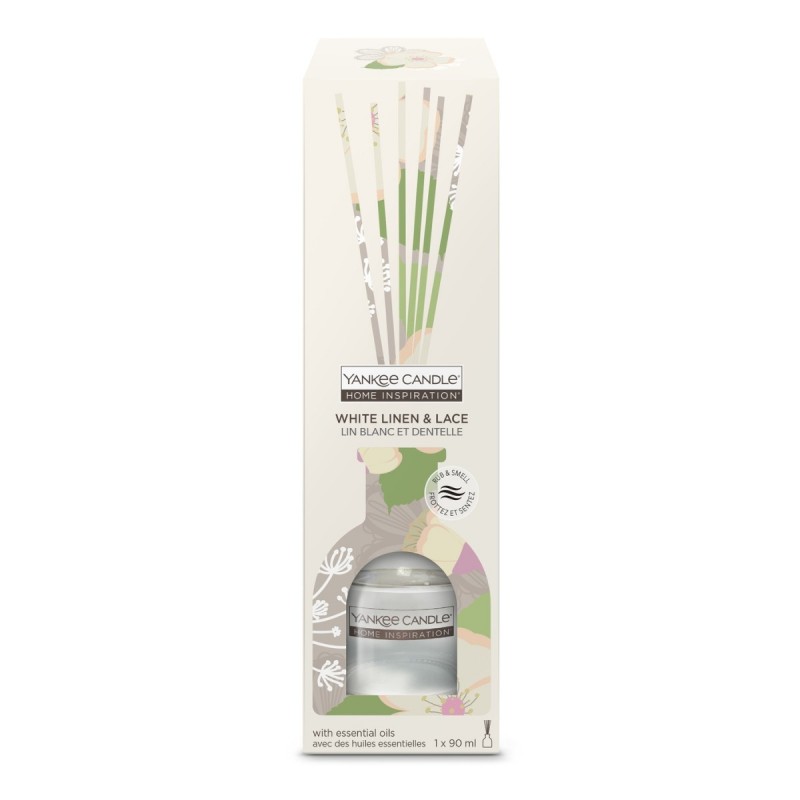 Yankee Candle White Linen & Lace Batoane de parfum 90ml