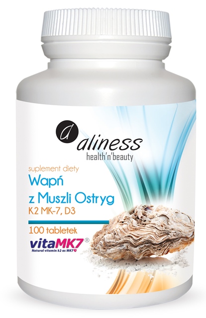 Aliness Calciu din cochilii de stridii 100 Capsule