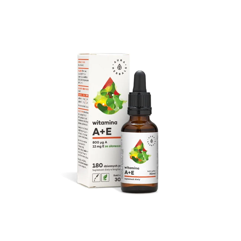 Aura Herbals Vitamina A+E Supliment alimentar 30ml