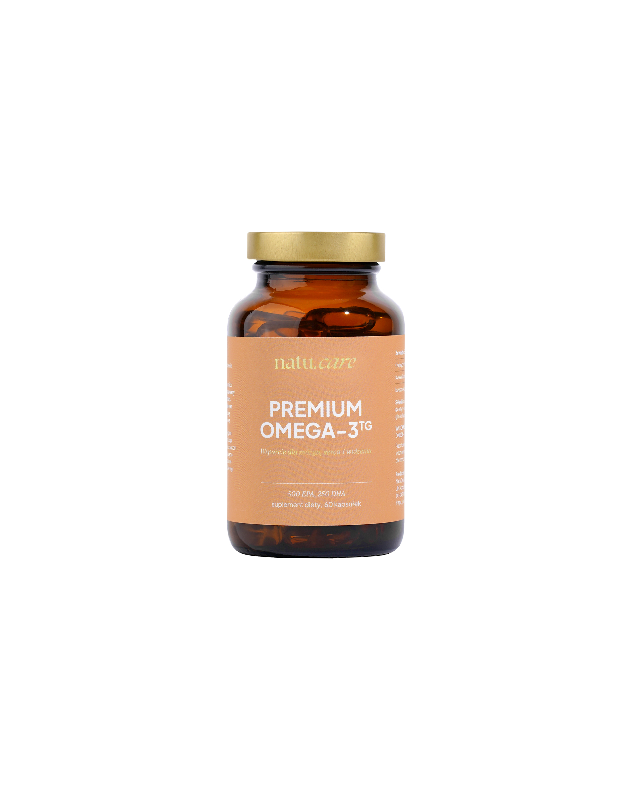 Natu Care Premium Omega-3 TG Supliment alimentar 60 Capsule