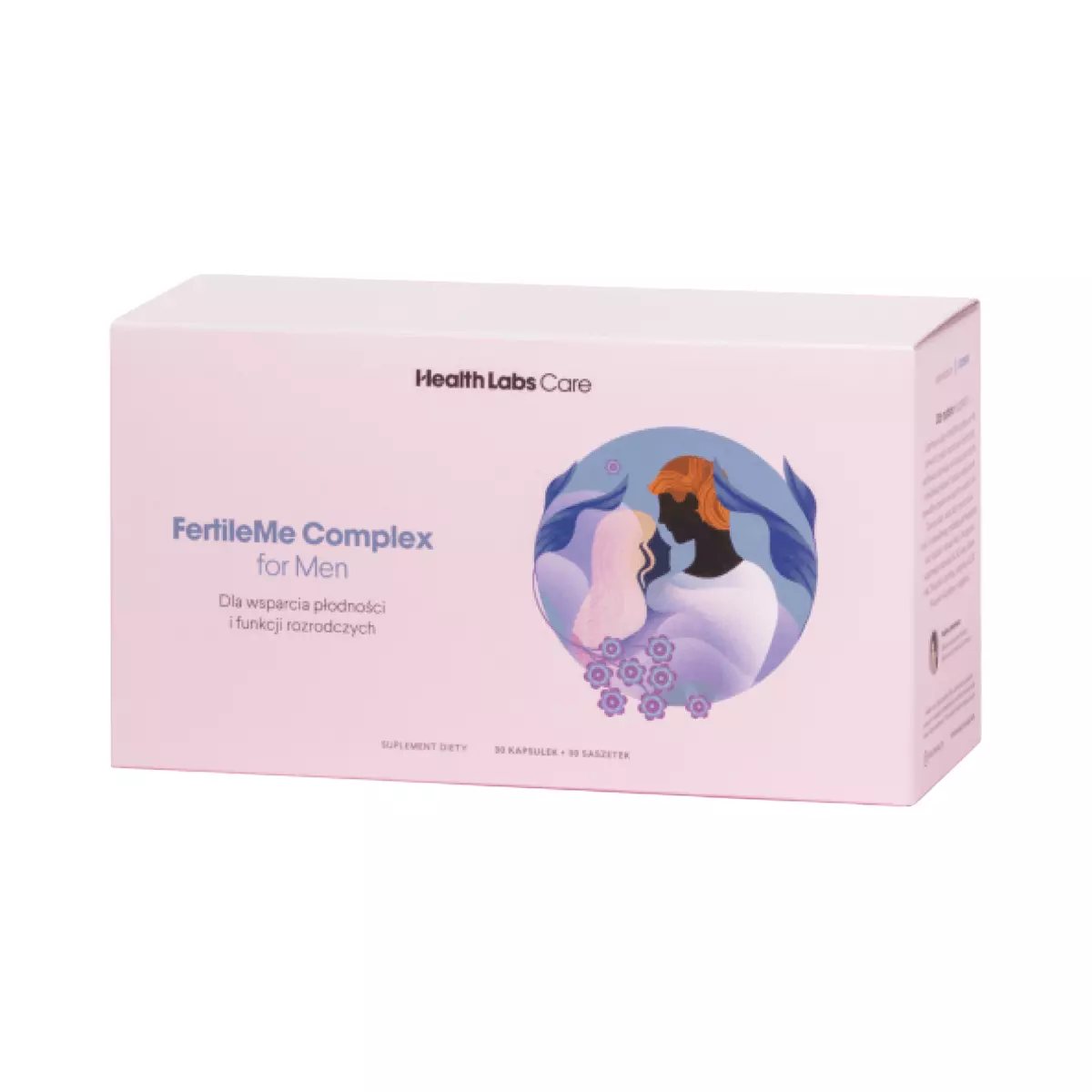 Health Labs Care FertileMe Complex Supliment alimentar pentru bărbați Suport pentru fertilitate și funcția reproductivă