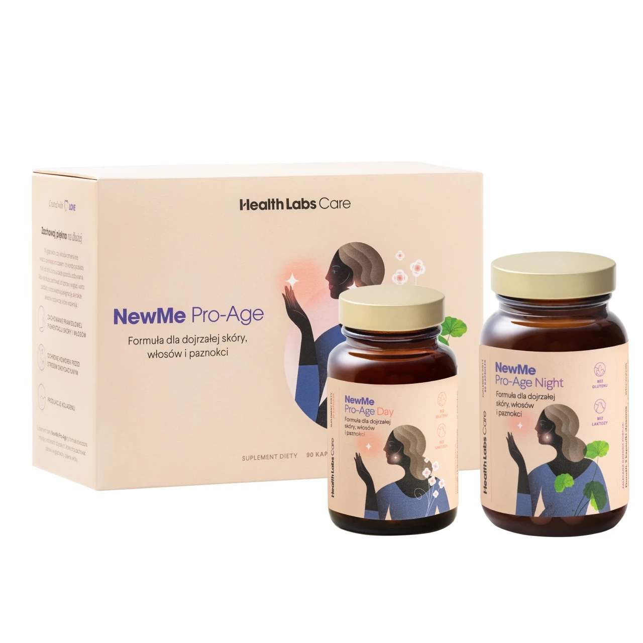 Sănătate Labs Îngrijire Supliment alimentar NewMe Pro-Age 90 capsule
