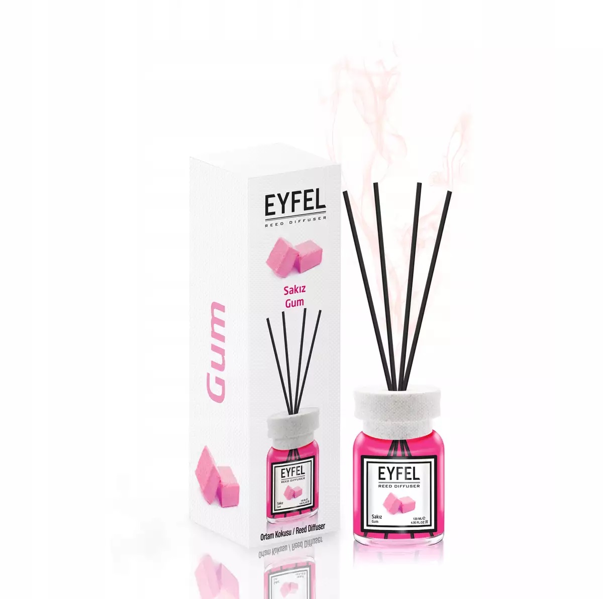 Bețișoare parfumate Eyfel Gum 120ml