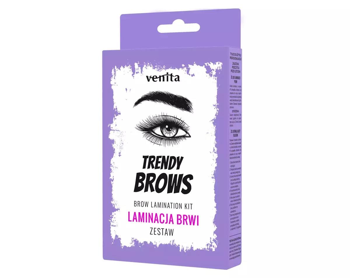 Venita Trendy Brows Kit de laminare a sprâncenelor
