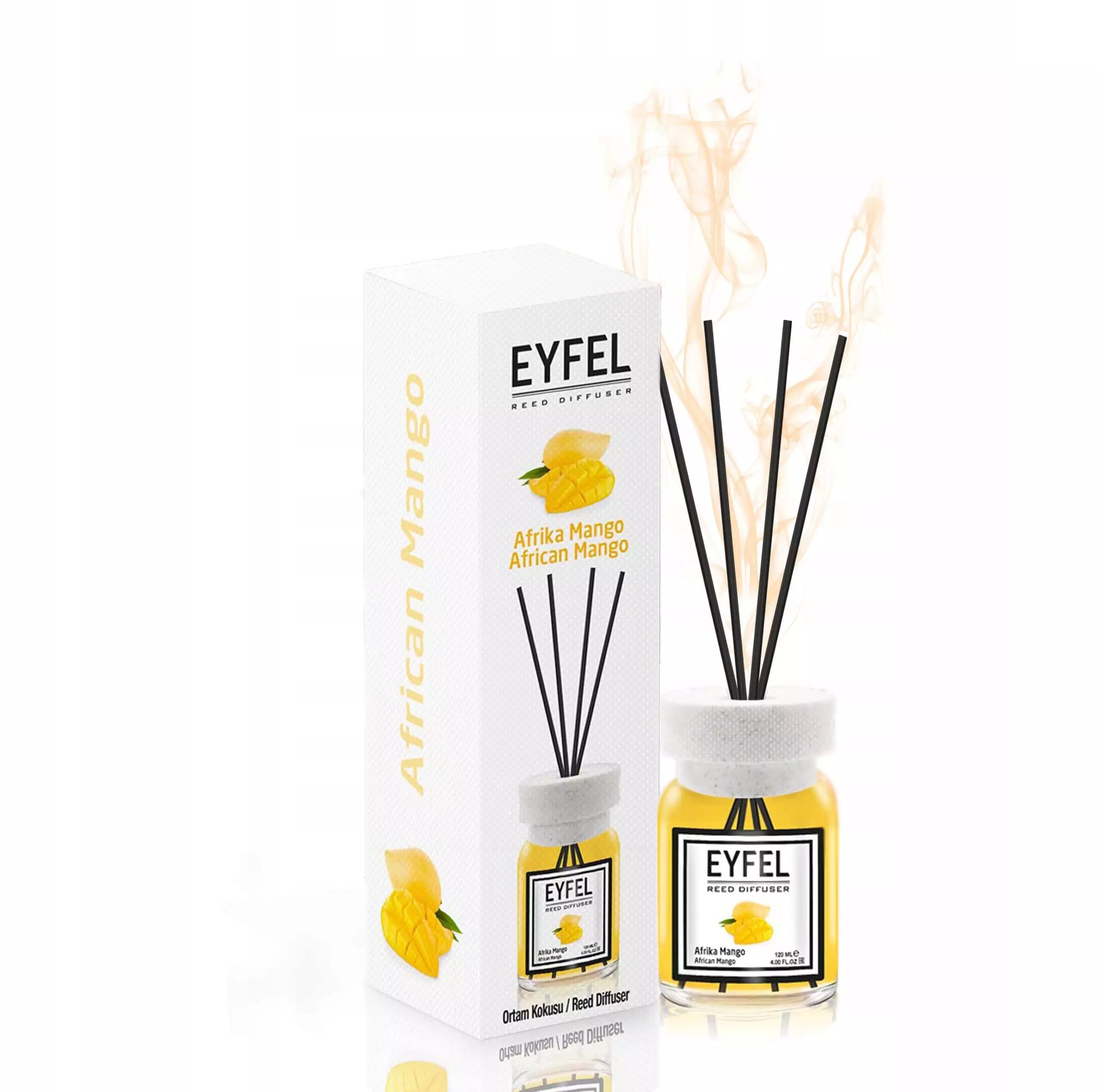 Bețișoare parfumate Eyfel African Mango 120ml