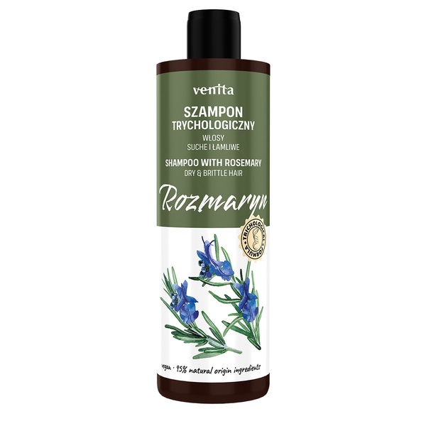 Venita Șampon trichologic pentru păr uscat și fragil cu rozmarin 300ml