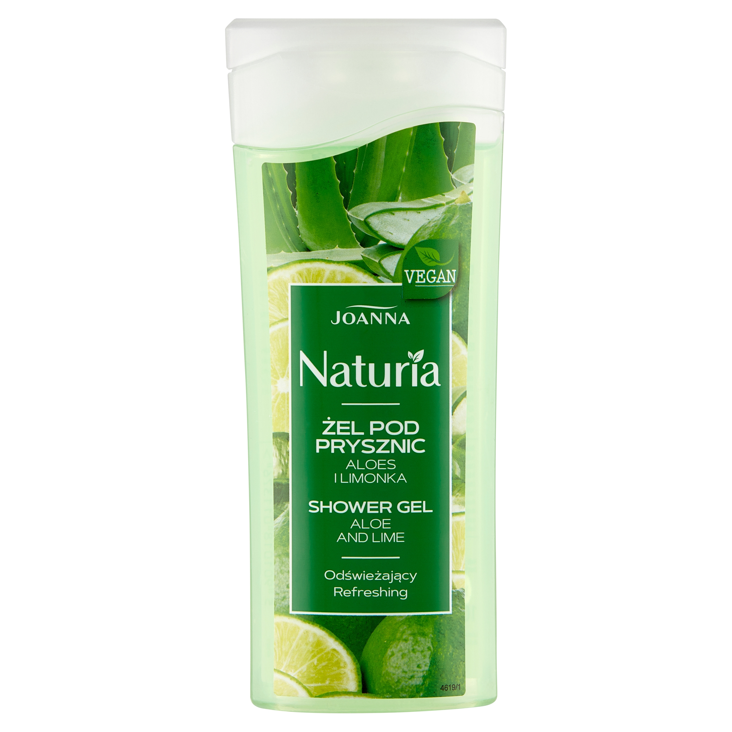 Gel de duș Joanna Naturia Aloe Vera și lime 100ml