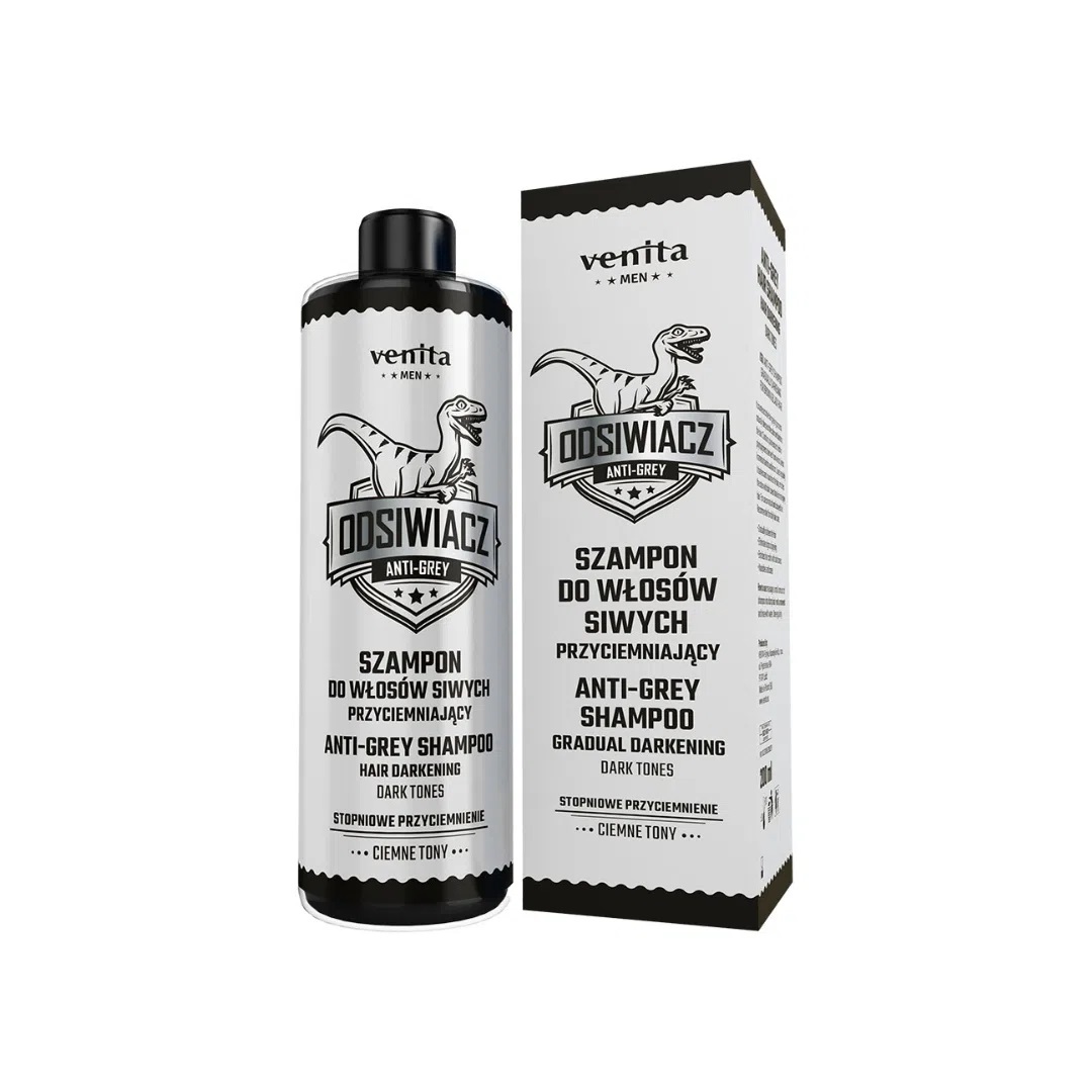 Venita Men Șampon pentru păr gri Întunecare tonuri întunecate 200ml