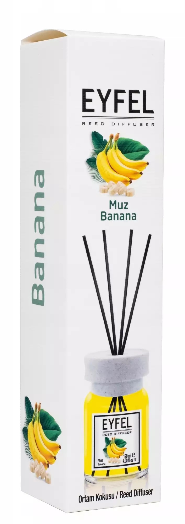 Bețișoare parfumate Eyfel Banana 120ml